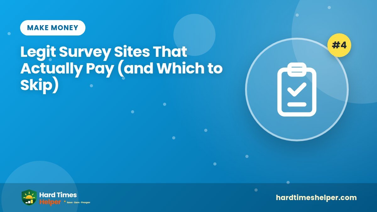 Legit Survey Sites That Actually Pay (and Which to Skip)