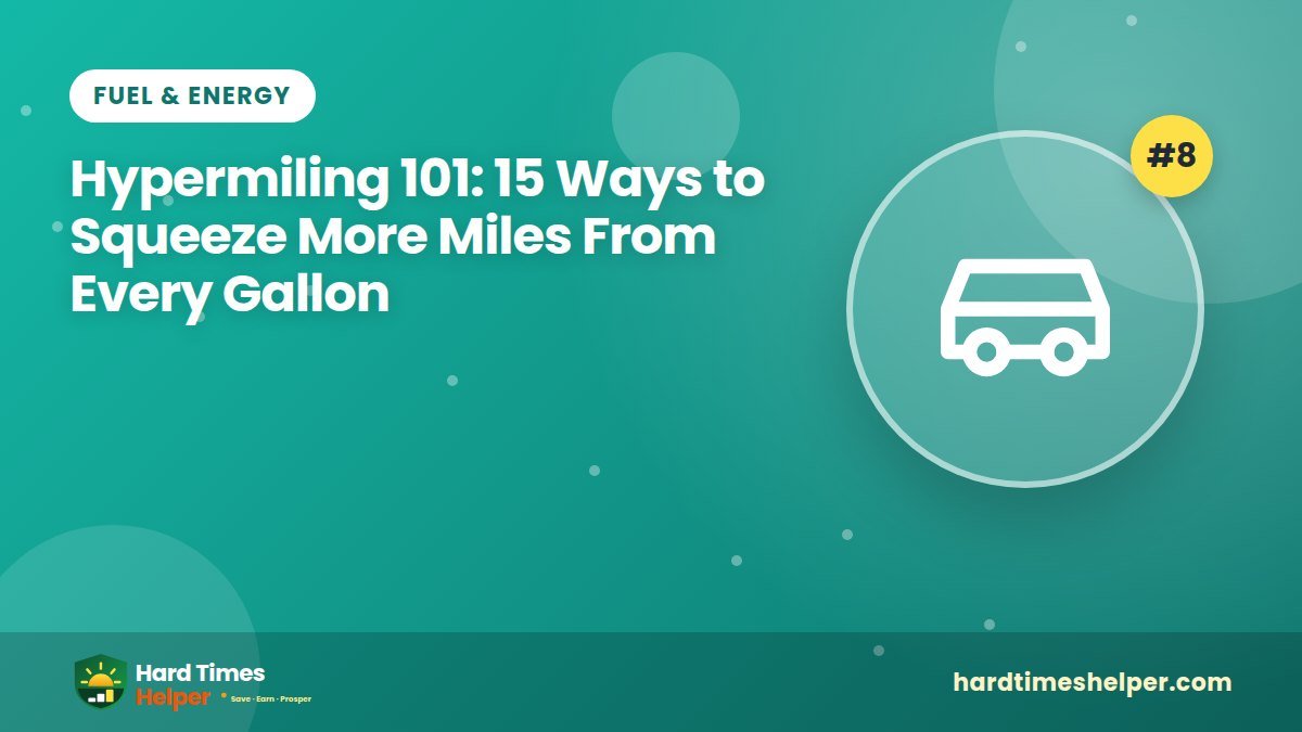 Hypermiling 101: 15 Ways to Squeeze More Miles From Every Gallon