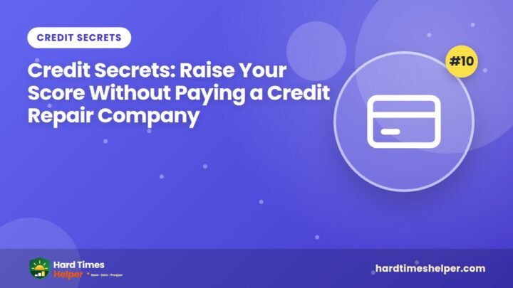 Credit Secrets: Raise Your Score Without Paying a Credit Repair Company