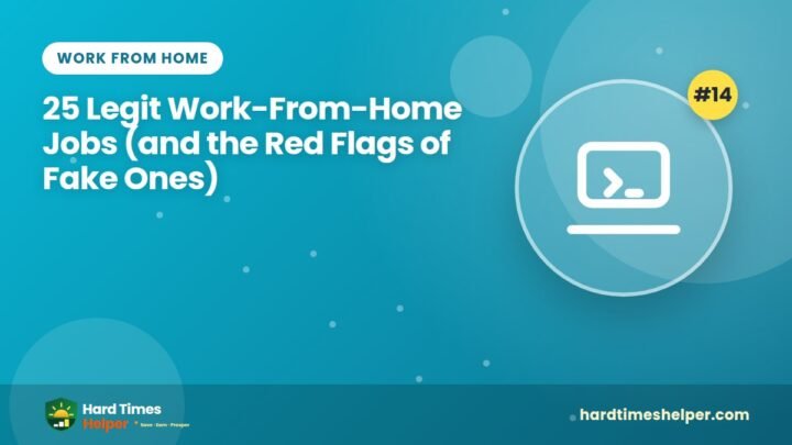 25 Legit Work-From-Home Jobs (and the Red Flags of Fake Ones)